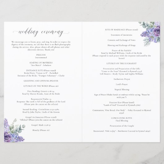 Katherine Paars katholieke bruiloft (Achterkant)