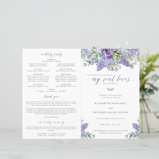 Katherine Paars katholieke bruiloft (Staand voorkant)