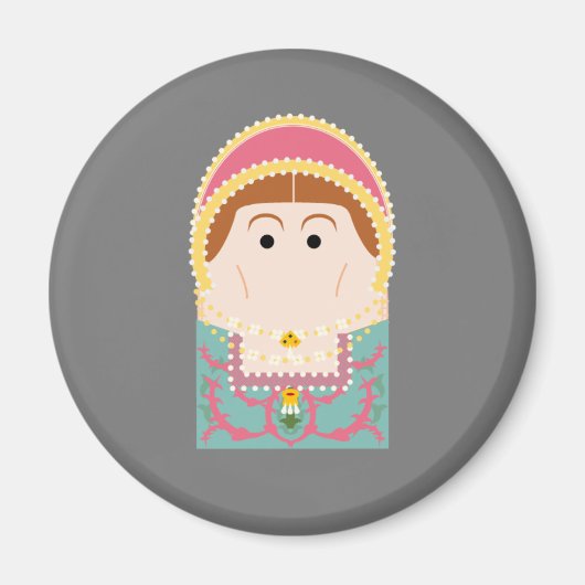 Katherine Parr Magneet (Voorkant)