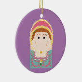 Katherine Parr Tudor Queen Keramisch Ornament (Rechts)