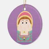 Katherine Parr Tudor Queen Keramisch Ornament (Links)