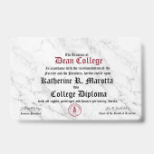 Katherine R. Marotta Badge (Voorzijde)