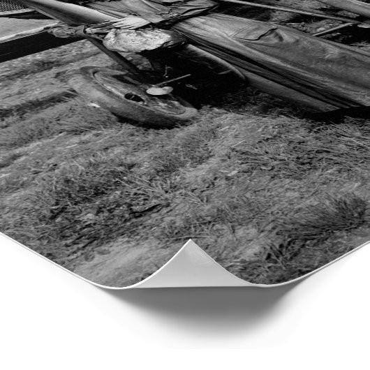 Katherine Stinson With Biplane - 1917 Poster (Hoek)