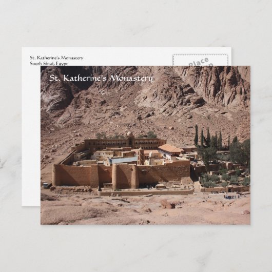 Katherine's Monastery Briefkaart (Voorkant / Achterkant)
