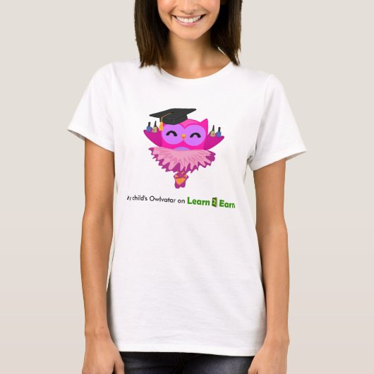 Katherine's Owlvatar T-shirt (Voorkant)