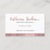 Katherine's Visitekaartjes (niet bewerkbaar) (Achterkant)