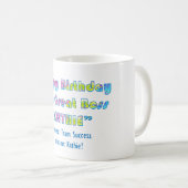 Kathie's verjaardag koffiemok (Voorkant rechts)