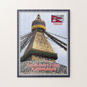 Kathmandu - Boudhanath Stupa - Nepal - Legpuzzel