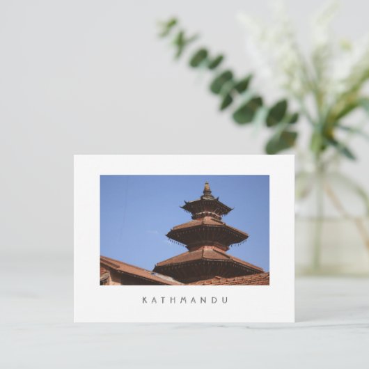 Kathmandu Briefkaart (Staand voorkant)