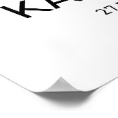 Kathmandu-muurkunst Inktlijntekening - Pagodes en Poster (Hoek)