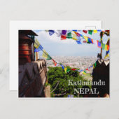 Kathmandu, Nepal Briefkaart (Voorkant / Achterkant)