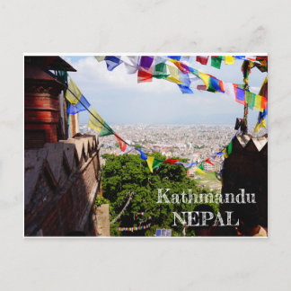 Kathmandu, Nepal Briefkaart
