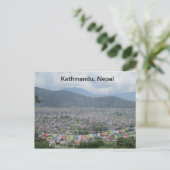 Kathmandu, Nepal Briefkaart (Staand voorkant)