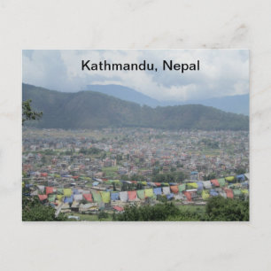 Kathmandu, Nepal Briefkaart