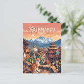 Kathmandu, Nepal Nepal Briefkaart (Staand voorkant)