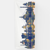 Kathmandu Skyline Spandoek (Verticaal)