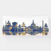 Kathmandu Skyline Spandoek (Horizontaal)