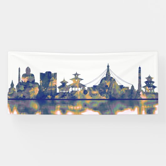 Kathmandu Skyline Spandoek (Horizontaal)