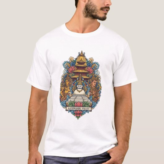 KATHMANDU VALLEY T-Shirt (Voorkant)