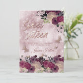 Kathodebokeh Butterfly bloemtuin zestien zoete Kaart (Staand voorkant)