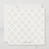 Kathodepolitie Badge Damask Gender onthulling Kaart (Achterkant)