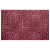 Kathoderode en bruine griekige geometrische patron stof (Yard (91,4 cm))