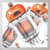 Kathodestraalbuizen Poster (Voorkant)