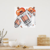 Kathodestraalbuizen Poster (Keuken)