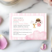 Katholiek Baby Meisje Schattigee Waterverf Engel D Kaart