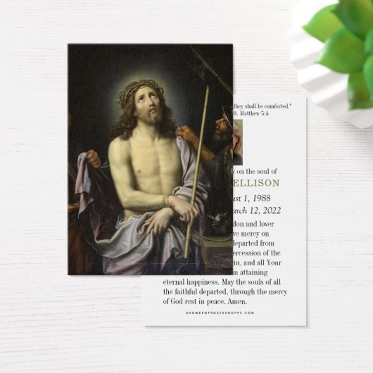 Katholiek Begrafenisgebed Gebed Kaart (Bureau)