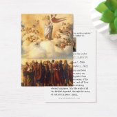 Katholiek begrafenisgebed Gedenkteken Jezus Visitekaartje (Bureau)