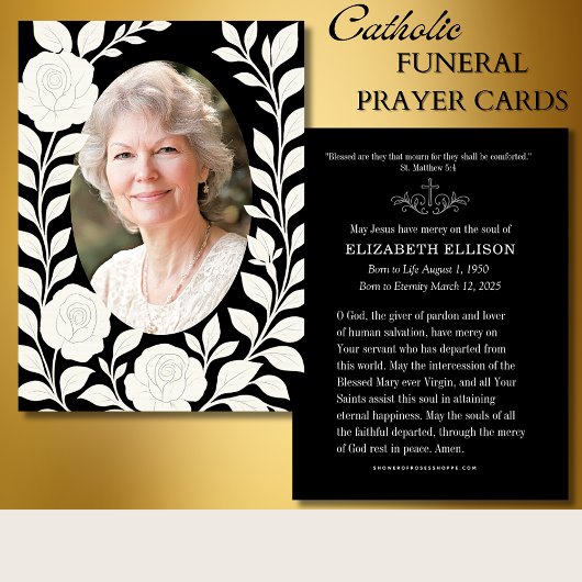 Katholiek begrafenismonument | Het gebed van de wi Visitekaartje