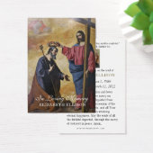 Katholiek begrafenismonument Jezus St. Joseph Visitekaartje (Bureau)