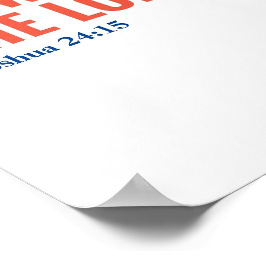 Katholiek Bijbelcitaat Wij zullen het Poster van d (Hoek)