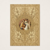 Katholiek bruiloftsgebed Betrothal Mary Joseph Visitekaartje (Voorkant)