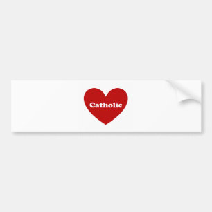 katholiek bumpersticker