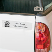 katholiek bumpersticker (Op Truck)