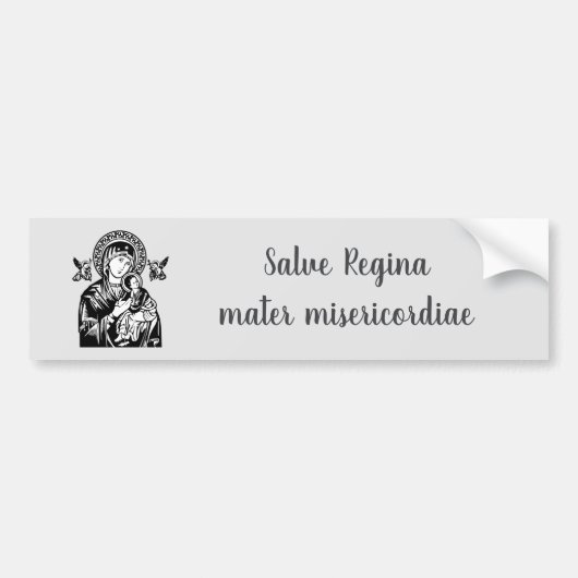 katholiek bumpersticker (Voorkant)