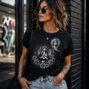 Katholiek christelijk geschenk voor vrouwen ter er Tri-Blend shirt