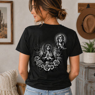 Katholiek christelijk geschenk voor vrouwen ter er Tri-Blend shirt