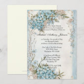 Katholiek  doop doop baby jongen Invi Kaart (Voorkant / Achterkant)