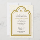 Katholiek Doopsel Bloemen Jezus Bidden Kaart (Voorkant)