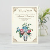 Katholiek Elegant Religieus Afstuderen Kaart (Staand voorkant)