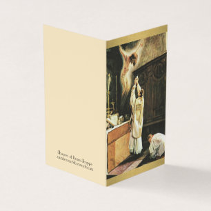 Katholiek gebed van de Reparation Priests Heilige  Visitekaartje