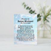 Katholiek Gebed voor Bescherming en Moed Briefkaart (Staand voorkant)