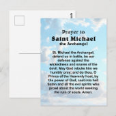 Katholiek Gebed voor Bescherming en Moed Briefkaart (Voorkant / Achterkant)