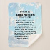 Katholiek Gebed voor Bescherming en Moed Sherpa Deken (Voorkant)