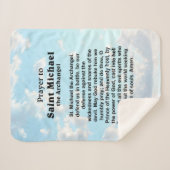 Katholiek Gebed voor Bescherming en Moed Sherpa Deken (Voorkant (horizontaal))