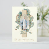 Katholiek gebed voor Jezus door Mary (Staand voorkant)