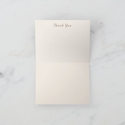  katholiek gevouwen Bedankt (Binnen)